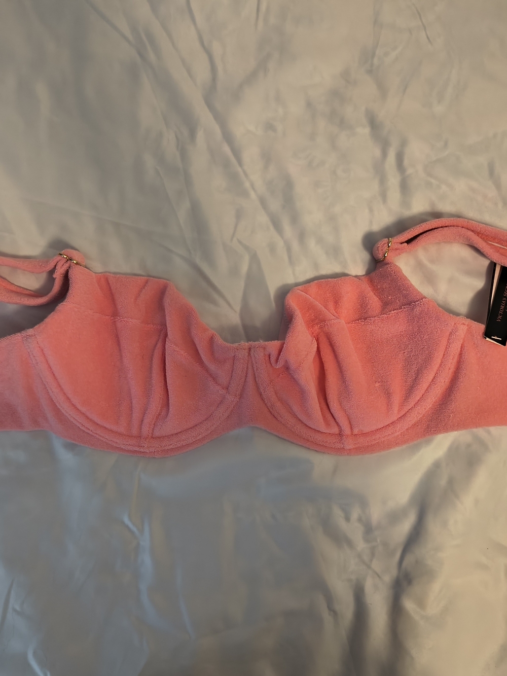 Victoria's Secret Coral Pink Underwire Bikini Top